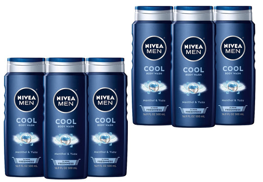Nivea Men Body Wash Cool Menthol & Yuzu 30oz