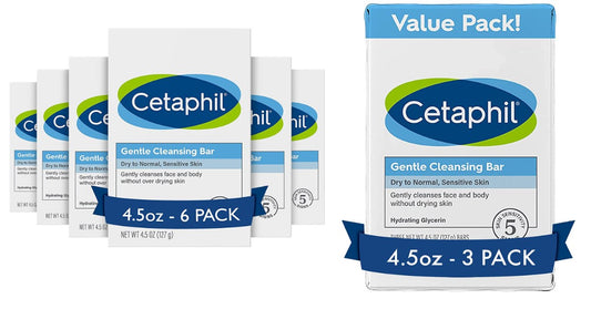 Cetaphil Gentle Cleansing Bar 4.5oz