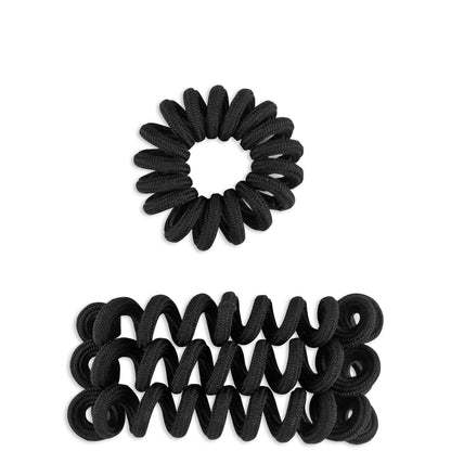 Conair Curl Collective Curl 3 Curly Spiral Elastics, 4 PK