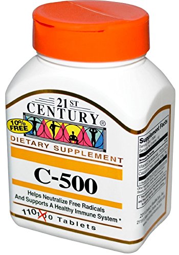 VIT C 500MG TABLET 110CT 21 CENT
