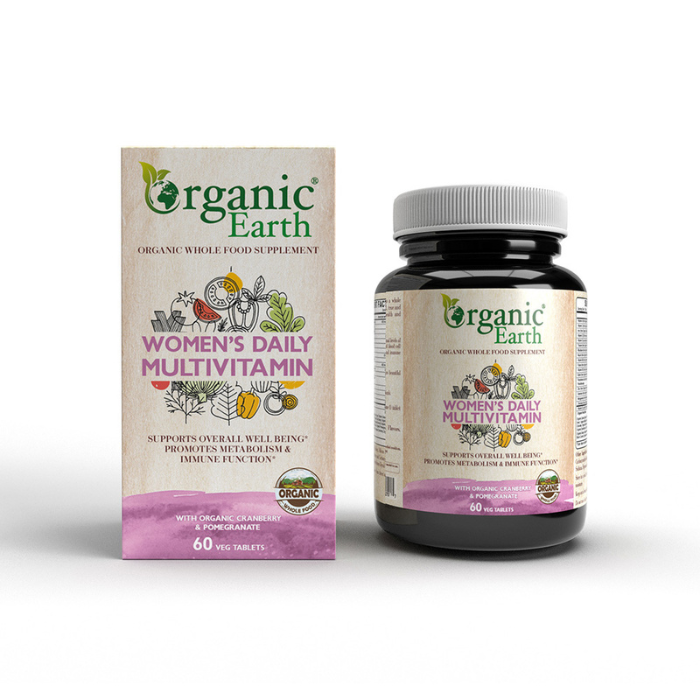 ORGANIC MULTIVITAMIN TB 60 G/F