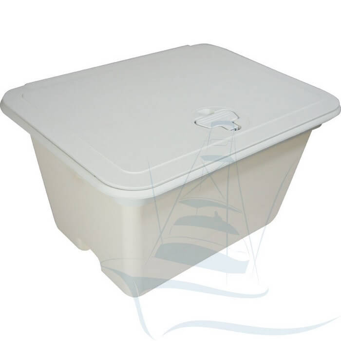 TIP BIN 11.75"X 11-13/16"X 13-7/8" WH DS