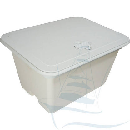 TIP BIN 11.75"X 11-13/16"X 13-7/8" WH DS