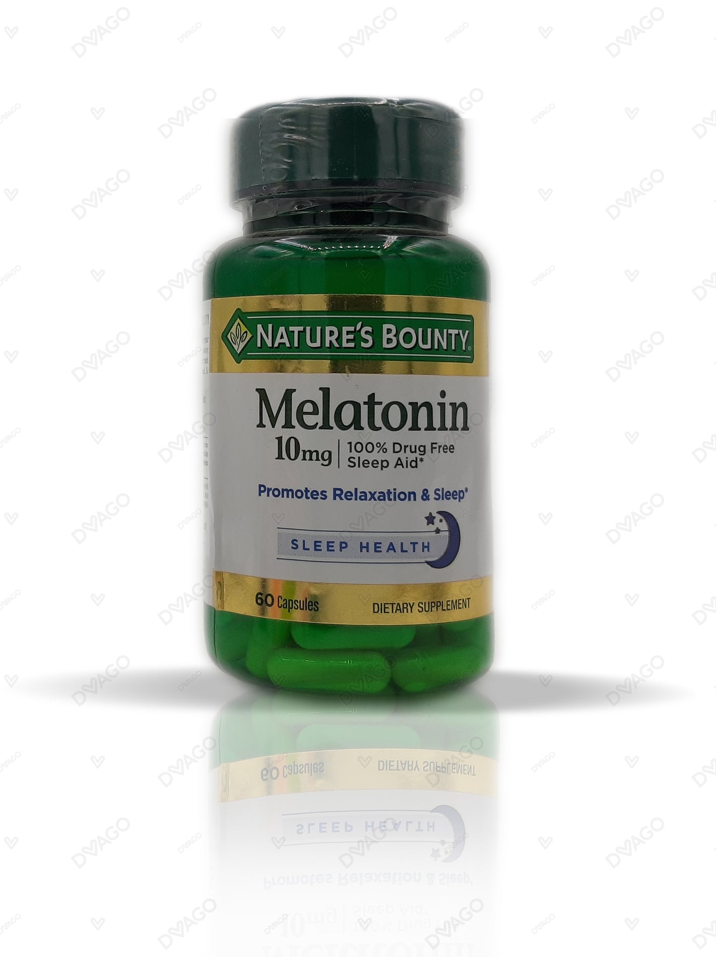 MELATONIN 10MG CAPSULE 60CT NAT BOUNTY