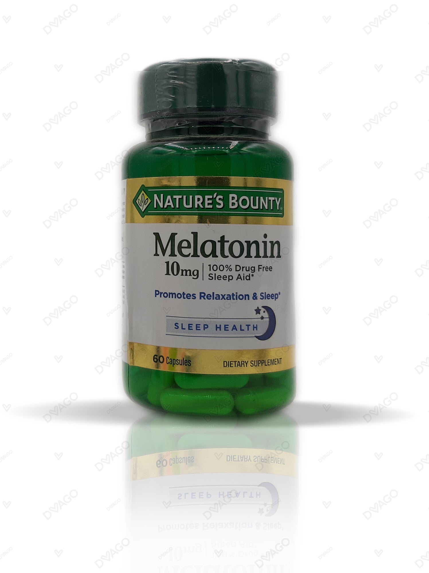 MELATONIN 10MG CAPSULE 60CT NAT BOUNTY