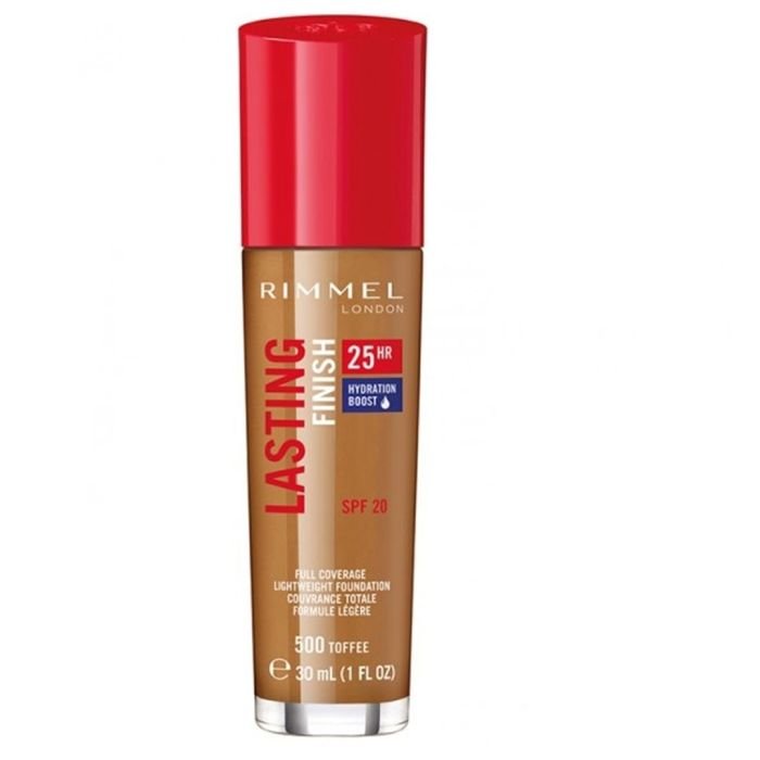 RIMMEL LONDON Rimmel Lasting Finish Liquid Foundation Toffee 500