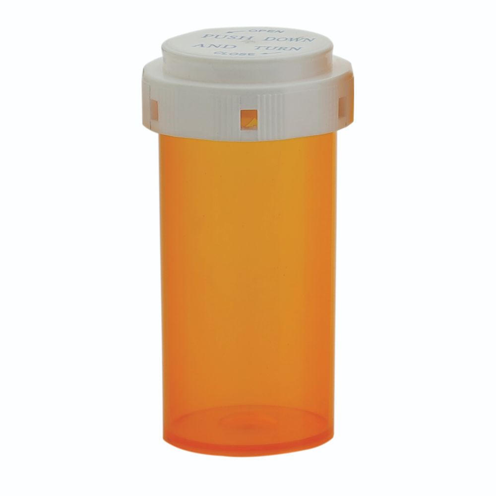 COLORSAFE CRC VIALS-AMBER 13 DRAM W/CAP