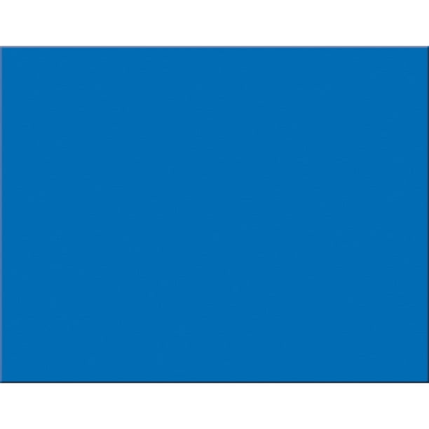 Pacon Railroad Poster Board, 1 count - Dark Blue, 28" x 22"