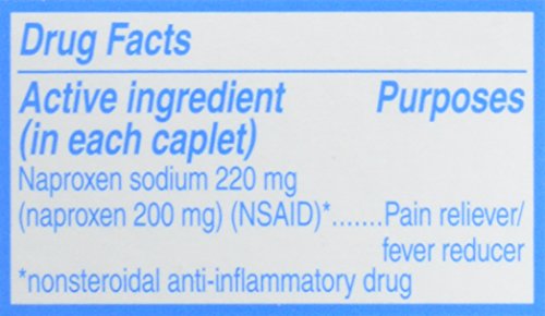 ALEVE 220MG CAPLET 50CT