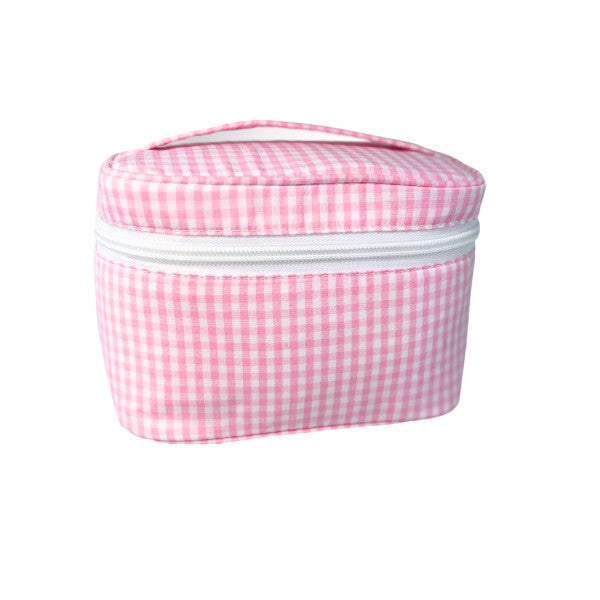 scünci Gingham Train Case