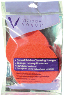 RED RUBBER SPONGES (ROUND)