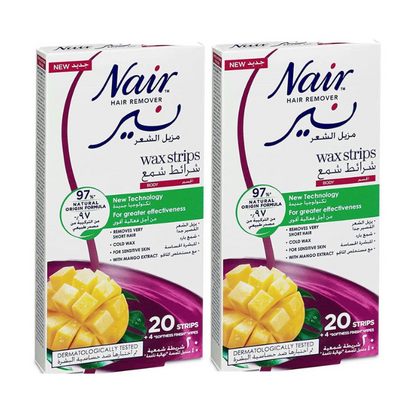 NAIR WAX READY-STRIPS KT BODY LRG