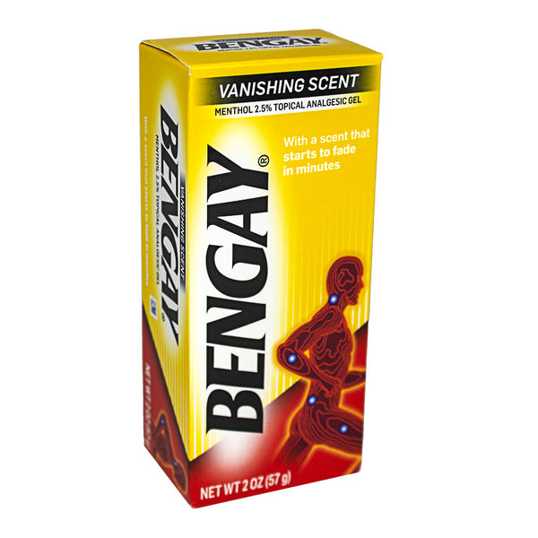 BENGAY VANISHING SCENT GEL 2OZ