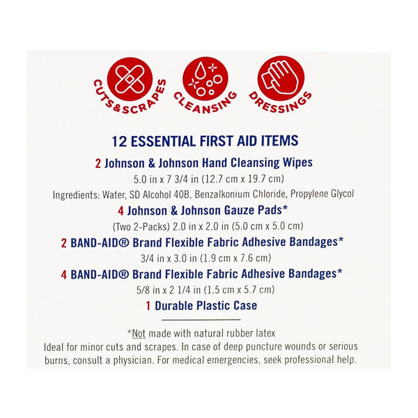 J&J FIRST AID KIT ALL PURPOSE 140CT
