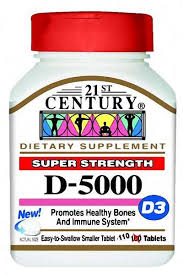 VIT D3 125MCG 5000IU TAB 110CT 21CENT