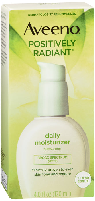 AVEENO POS RAD DAILY MOIST SPF15 4OZ