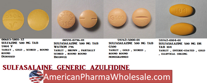 SULFASALAZINE DR TB 500MG 300 EC