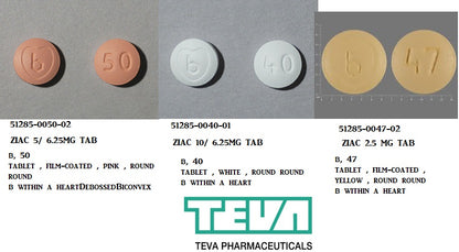 BISOPROLOL/HCTZ TB 2.5-6.25MG 100