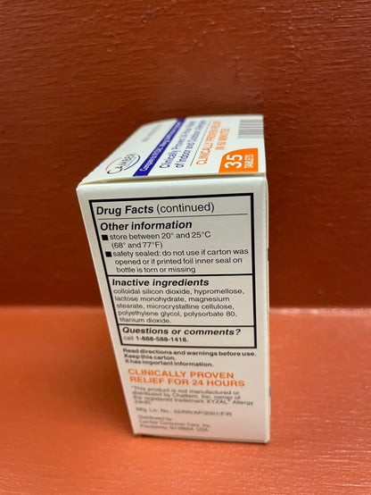 LEVOCETIRIZINE DIHCL 5 MG TAB 80