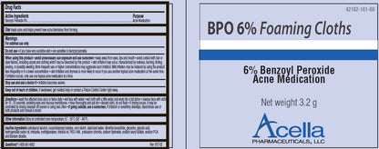 BPO 6% FOAMING CLOTH 60X3.2 GM