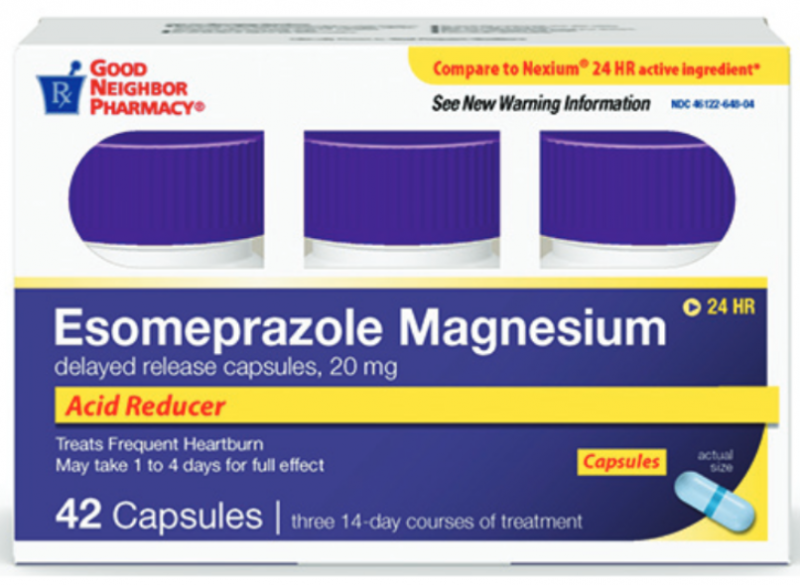 GNP ESOMEPRAZOLE MAG CAPS 20MG 24HR 28CT