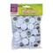 Creativity Street Wiggle Eyes Assorted Sizes - Black, 100 count