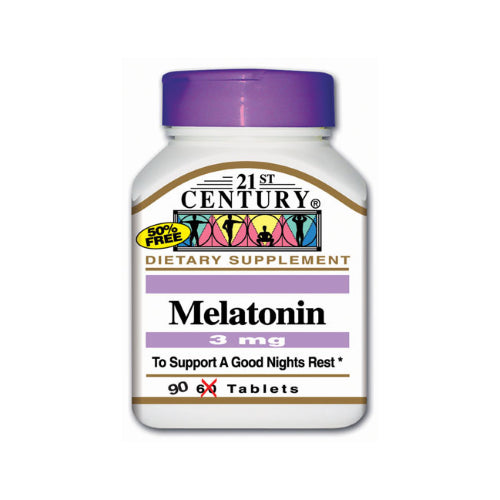 MELATONIN 3MG TABLET 90CT 21ST CENT