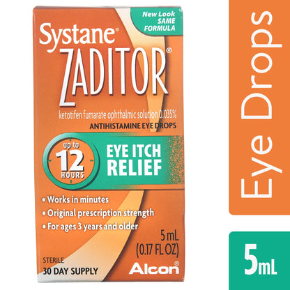 ZADITOR EYE ITCH RELIEF TWIN PACK 0.34OZ