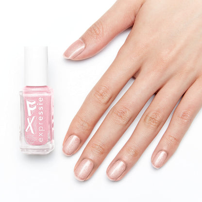 essie expressie quick dry nail polish, vegan formula, red, Send A Message, 0.33 fl oz