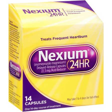 NEXIUM 24HR OTC 20MG CAPSULE 14CT