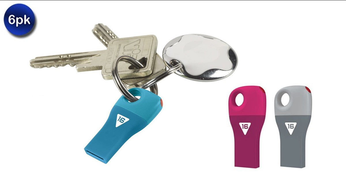 EMTEC Click 2.0 16 GB USB Flash Drive - Assorted Colors