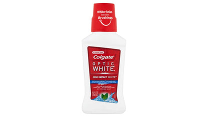 COLGATE OPTIC WHITE MOUTHWASH MINT 16OZ