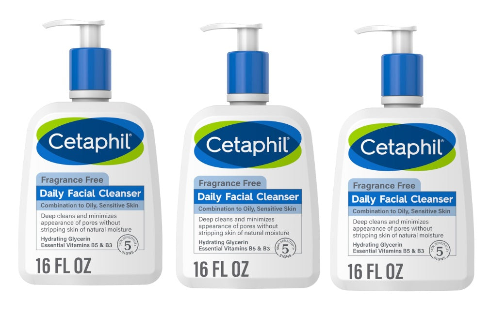 Cetaphil Daily Facial Cleanser 4oz Combination To Oily Skin