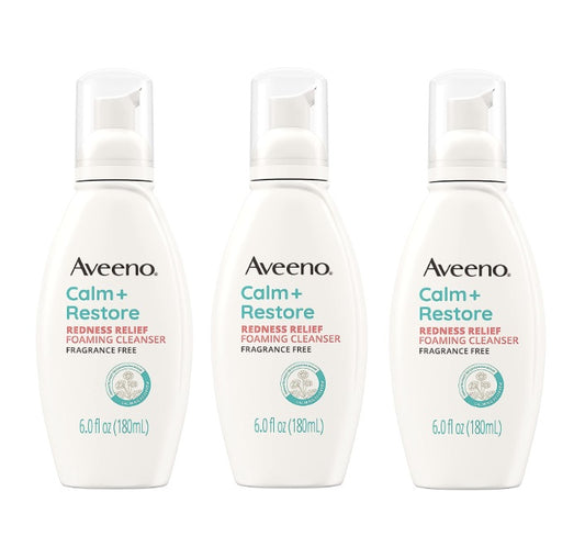 AVEENO CALM RESTORE FCIAL CLNS LIQ 7.8OZ