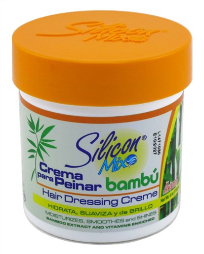 Silicon Mix Crema Para Peinar Bambu Hair Dressing Creme 6oz
