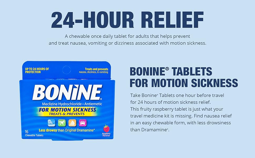 GNP MOTION SICKNESS RELIEF 25MG CHW 16CT