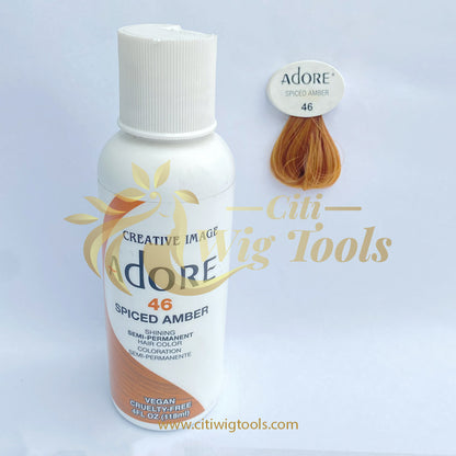 Adore Semi-Permanent Haircolor #046 Spiced Amber 4oz