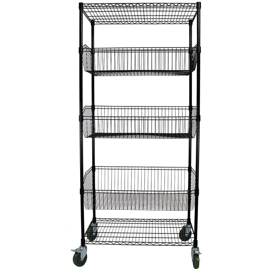 MOBILE 5 POST BASKET UNIT DS