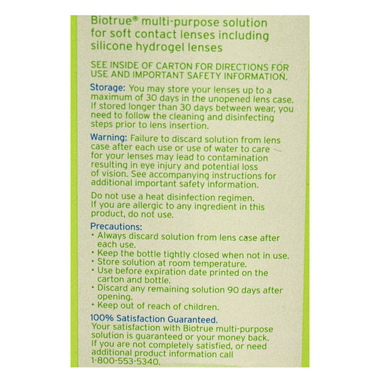 BIOTRUE MULTI PURPOSE SOLUTION 2OZ