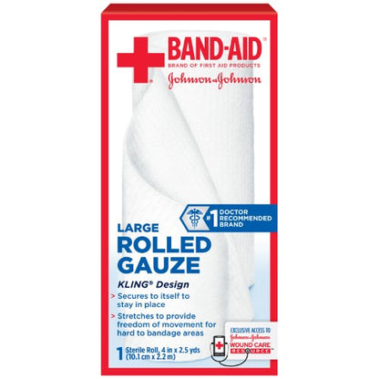 JJ GAUZE ROLL 2 IN X 2.5 YD