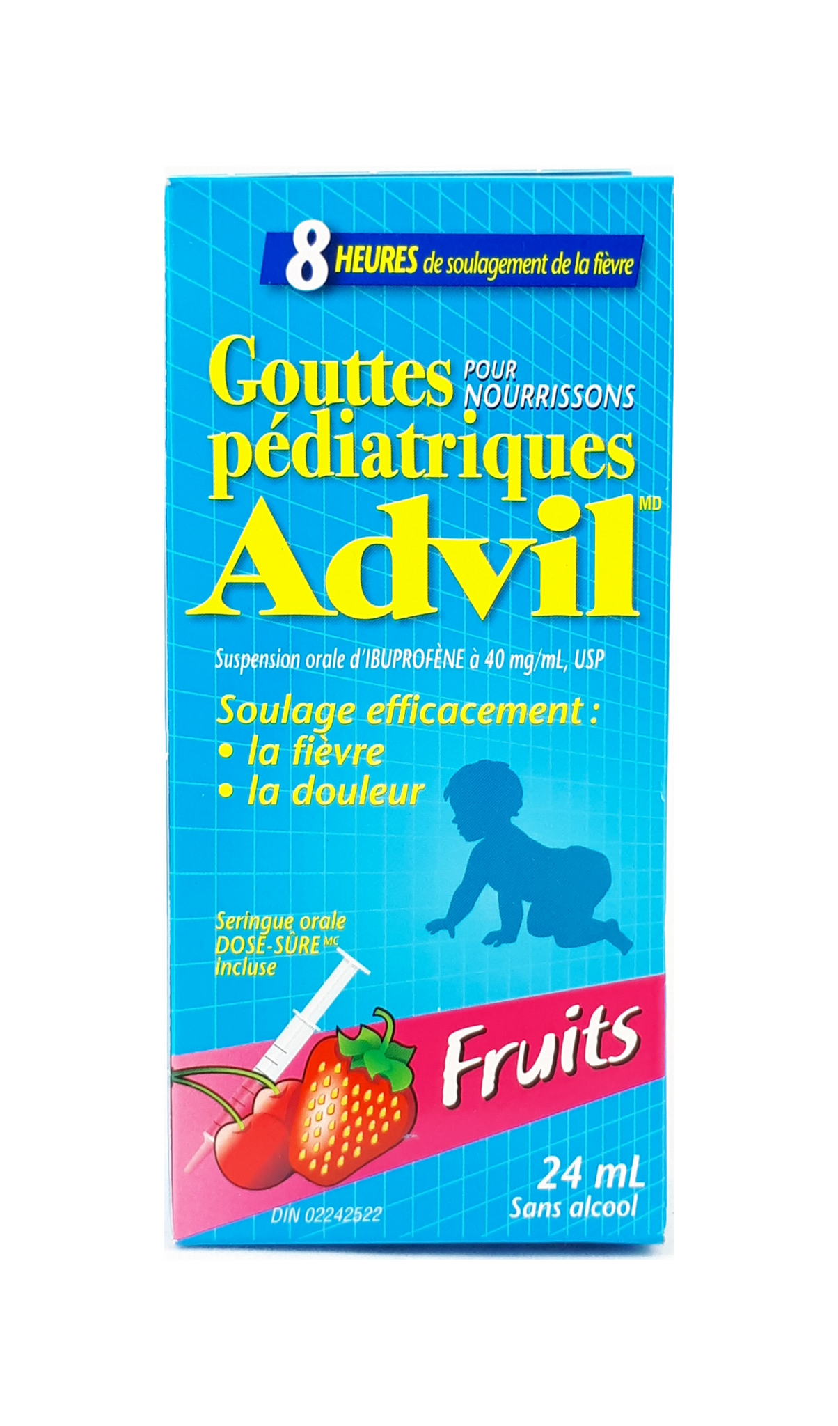 ADVIL CHILD DR 40MG/ML 15ML WGRP