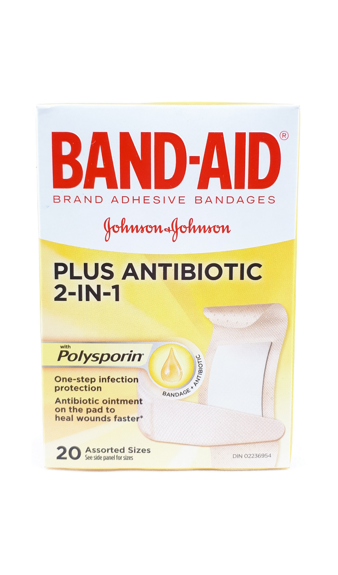 BAND AID ANTIBIOTIC XLARGE 8CT