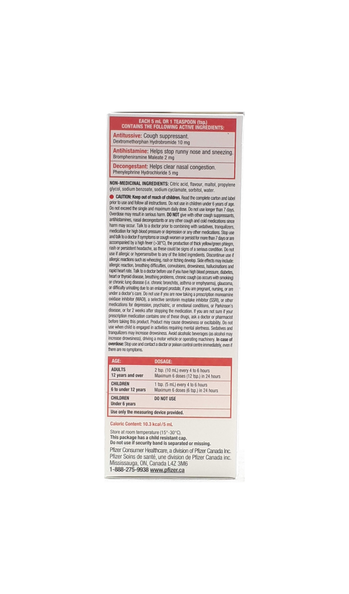 DIMETAPP CHD DM C/C LQ 237ML GRP