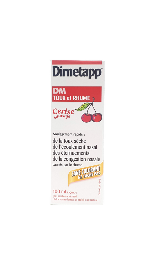 DIMETAPP CHD DM C/C LQ 237ML GRP