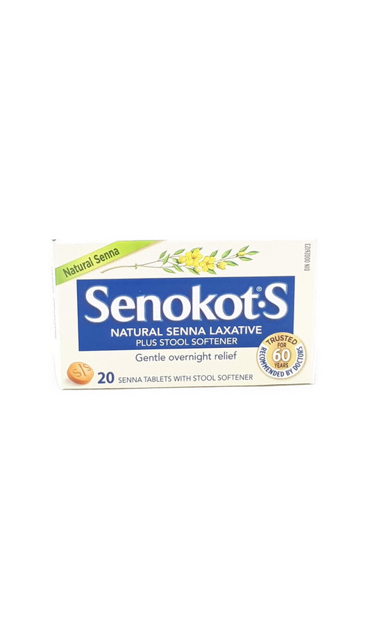 SENOKOT-S TB 8.6-50MG 60