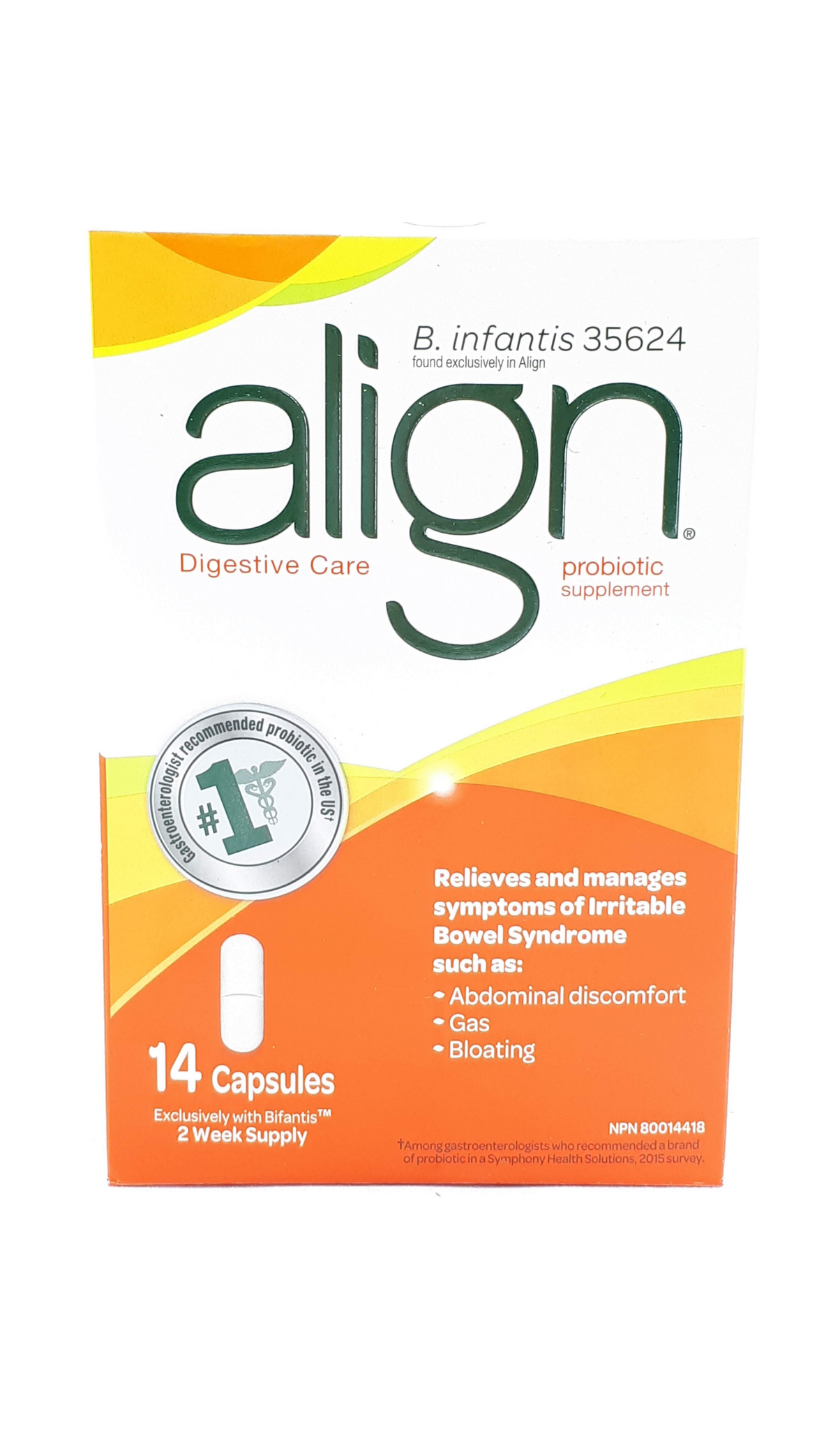 ALIGN PROBIOTIC CP 6MG 14 IM/SPT