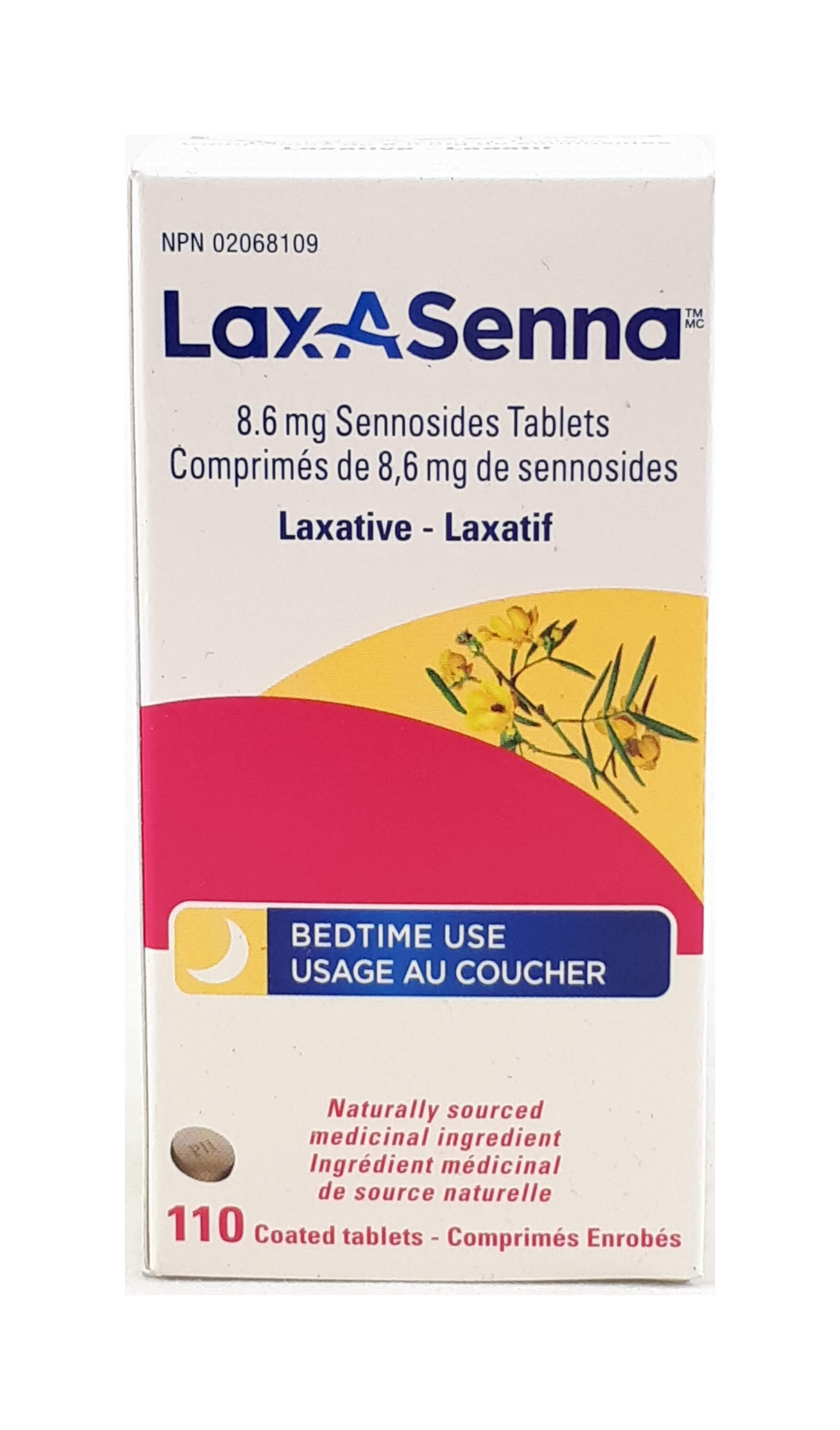 LDR SENNA TB 8.6MG 100 LAX RS