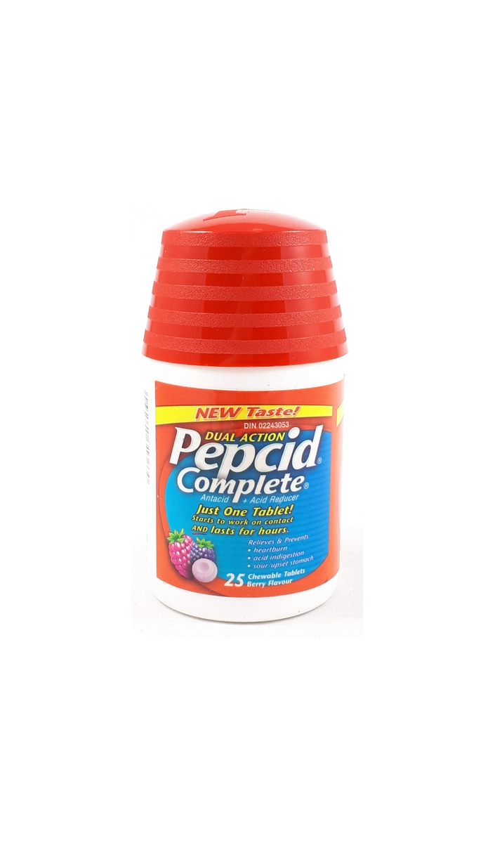 PEPCID CMPLTE BERRY TAB 25