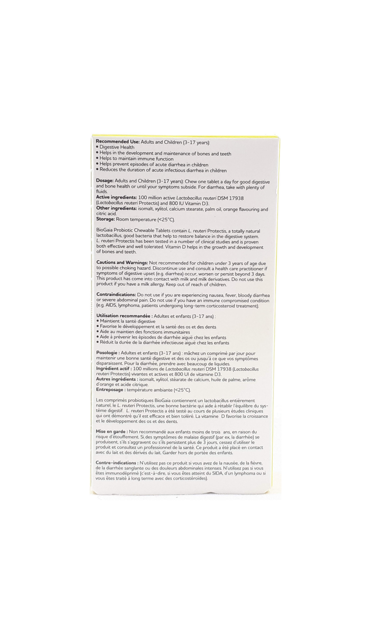BIOGAIA CW 30 PROBIOTIC