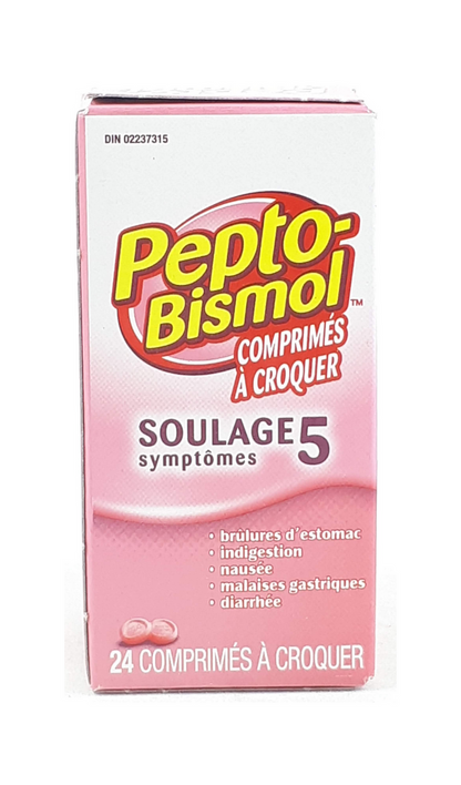 PEPTO-BISMOL TB 262MG 24 ORIG